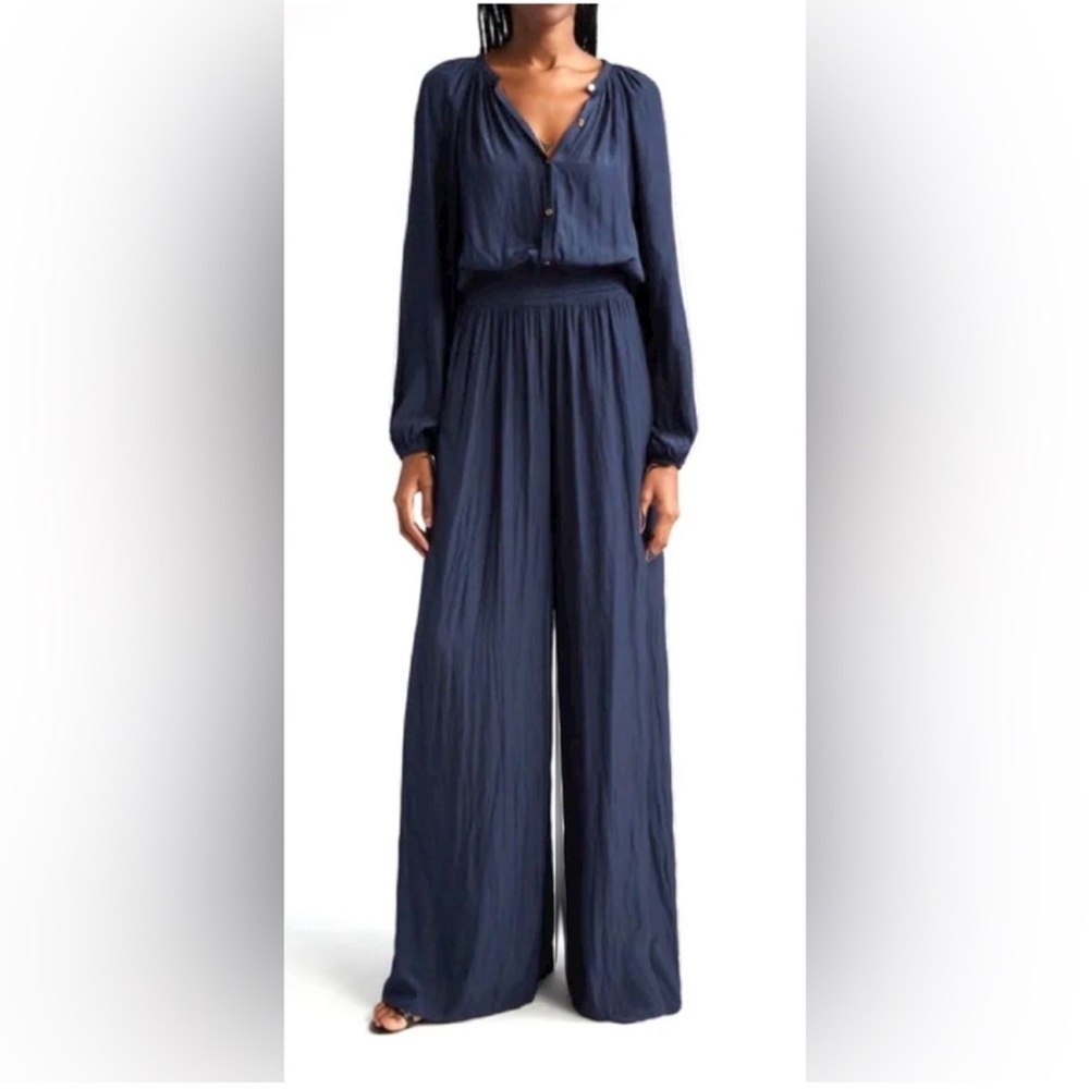 Ramy Brook Deep Blue Jumpsuit